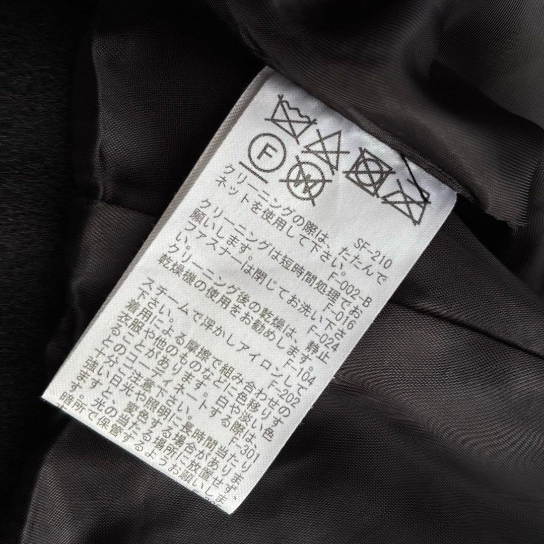 ROPE ロペ 24AW プレミアムカシミヤ ジップブルゾン 黒 ブラック