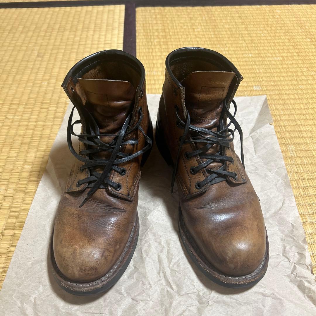 RED WING 9016 レザーブーツ 25cm ブラウン メンズ