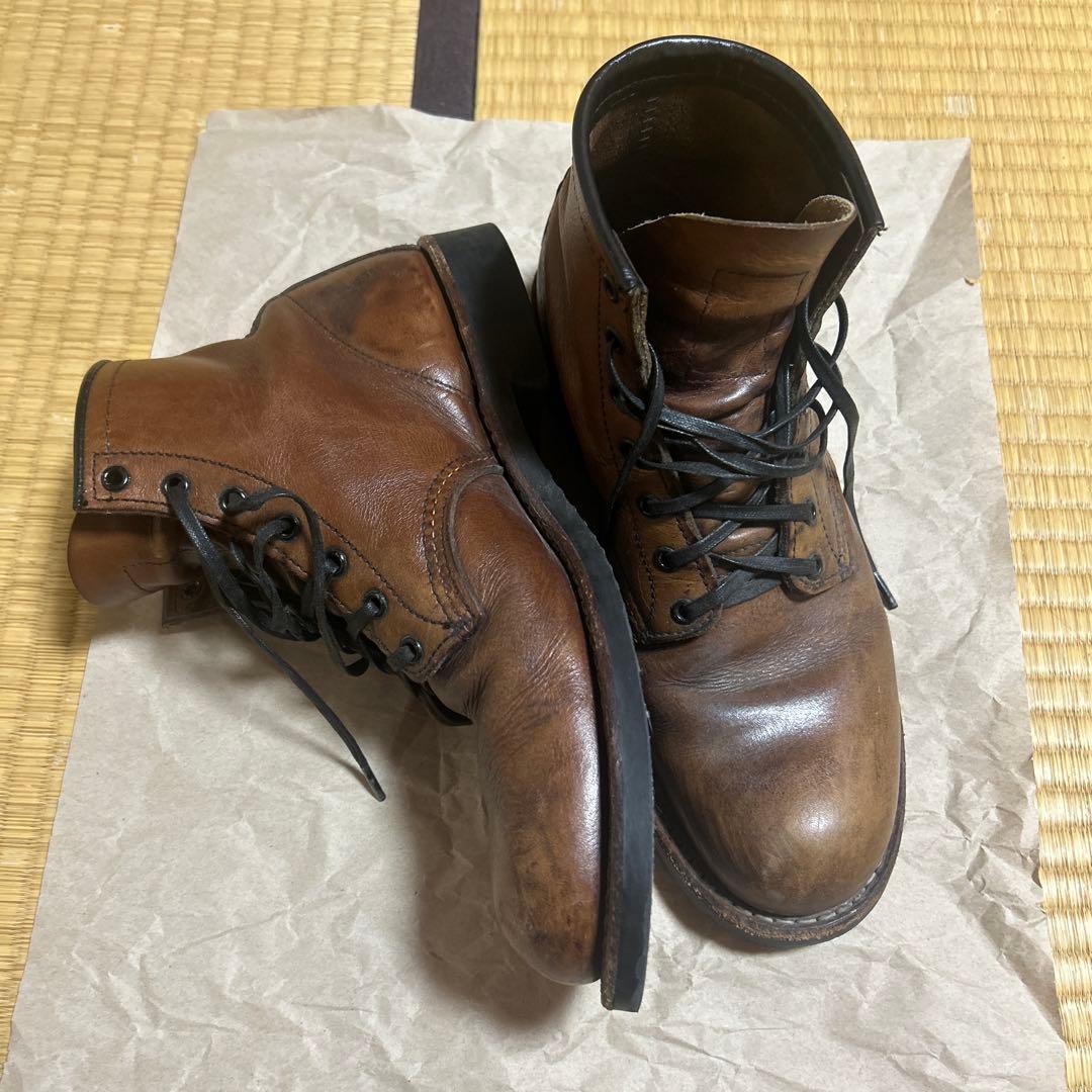 RED WING 9016 レザーブーツ 25cm ブラウン メンズ