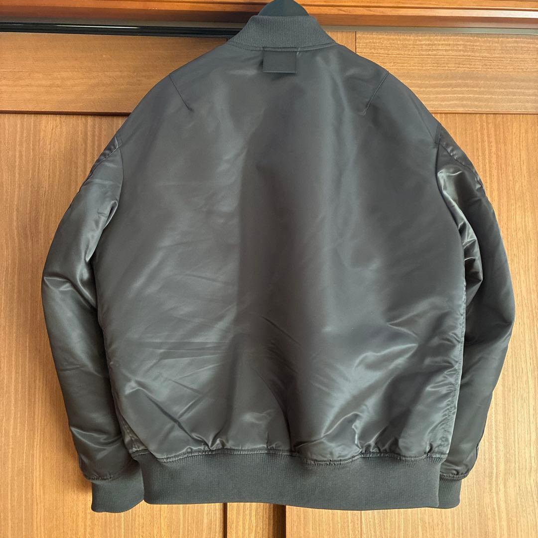 UNIQLO＋J MA-1ジャケット グレー Ｌ