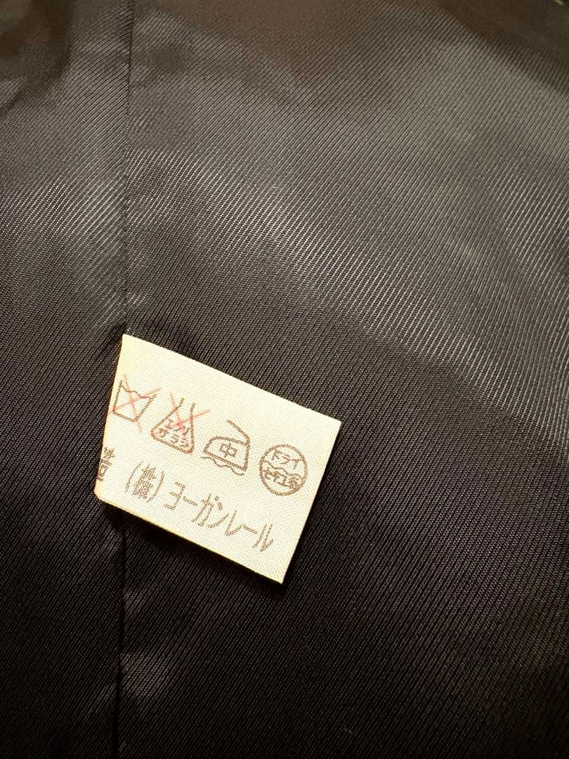 JURGENLEHL ブラック カシミヤロングコート