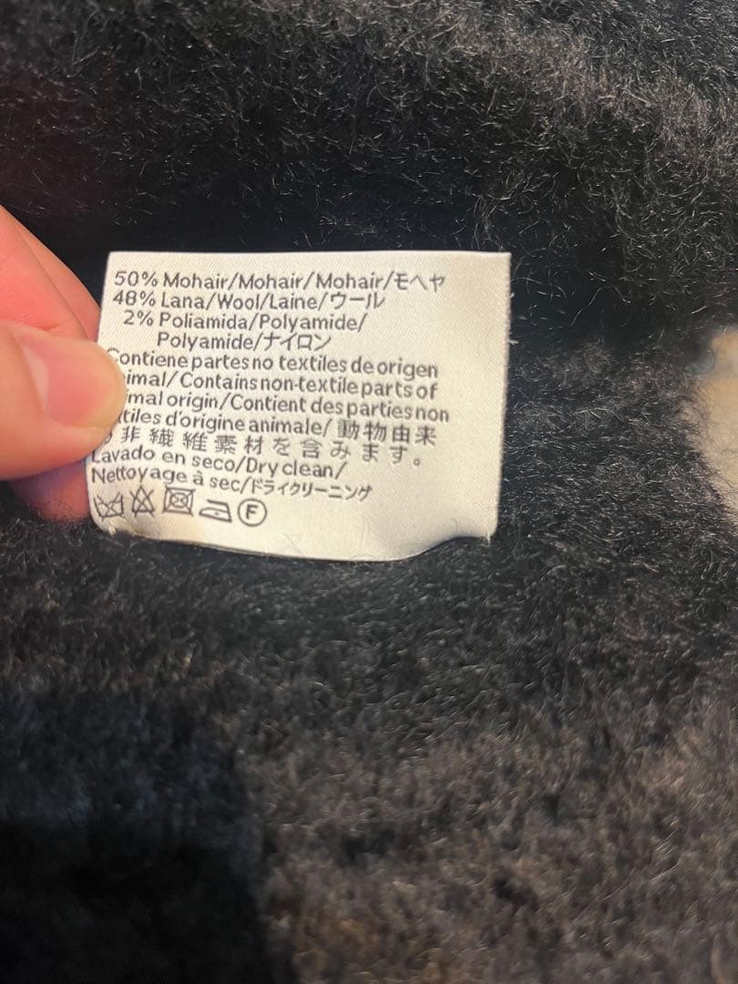 【美品】LOEWE アフラー　黒