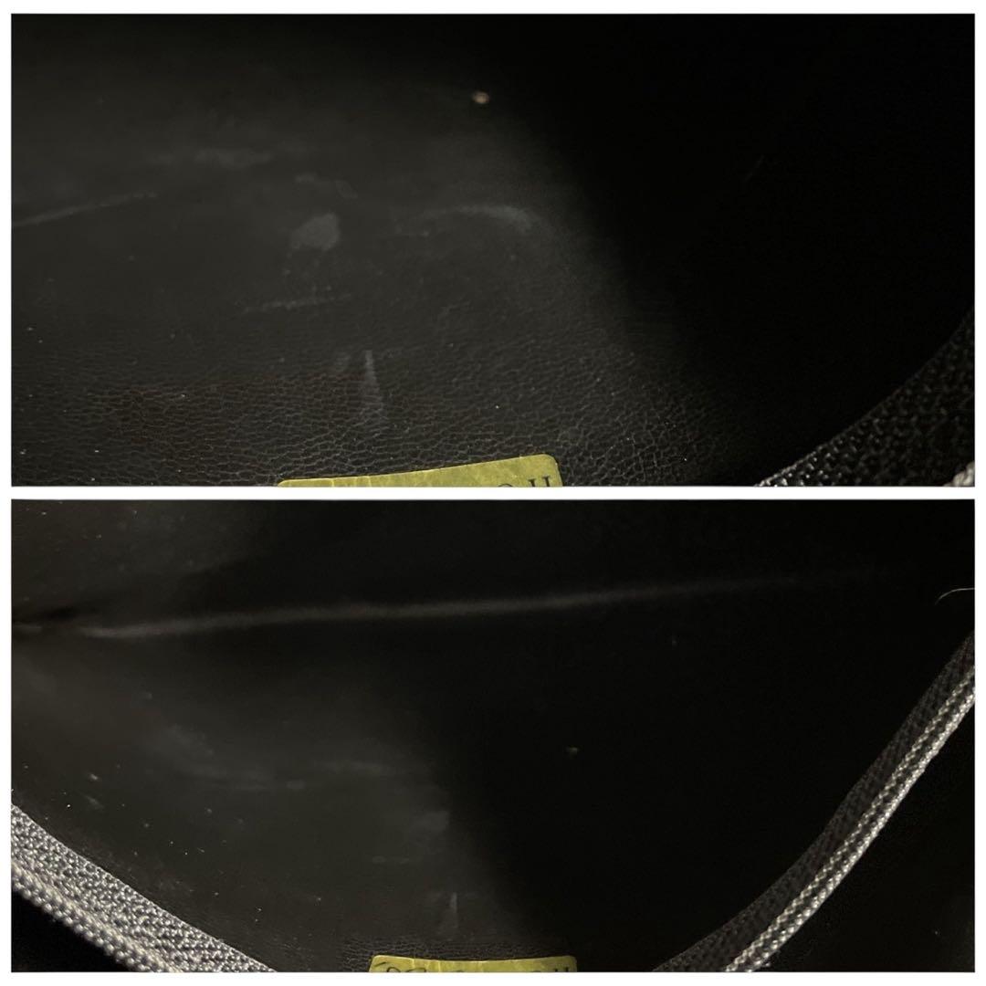 にこ様　シャネル　ラムスキン　セミチェーントートバッグ　ブラック　肩掛け　536