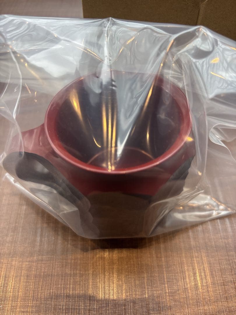 ジンカップ JINCUP Urushi RED M 伊勢丹限定 ステッカー付き