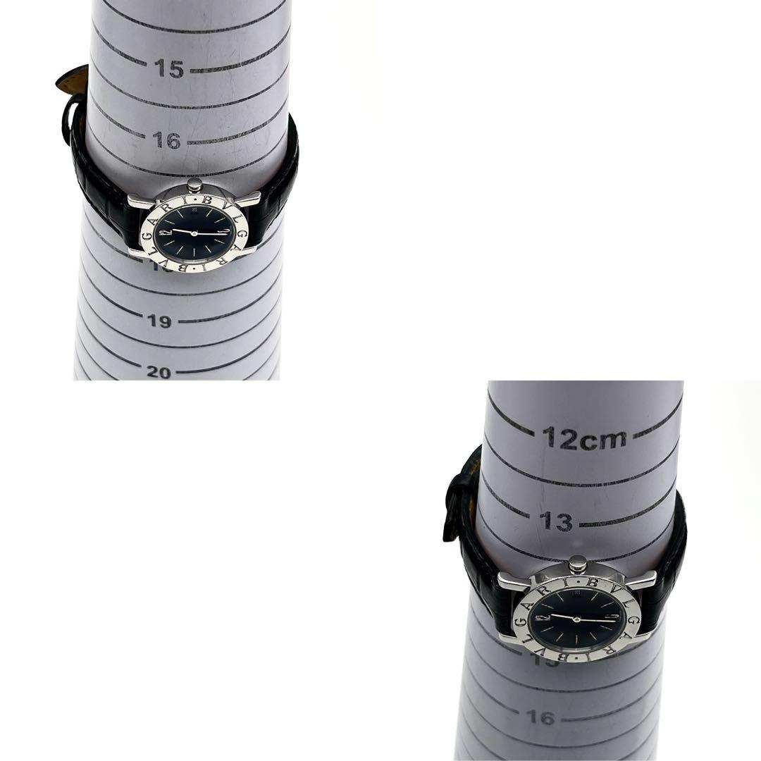 BVLGARI BB26SLD 黒文字盤　シルバー　レディース　クォーツ　デイト