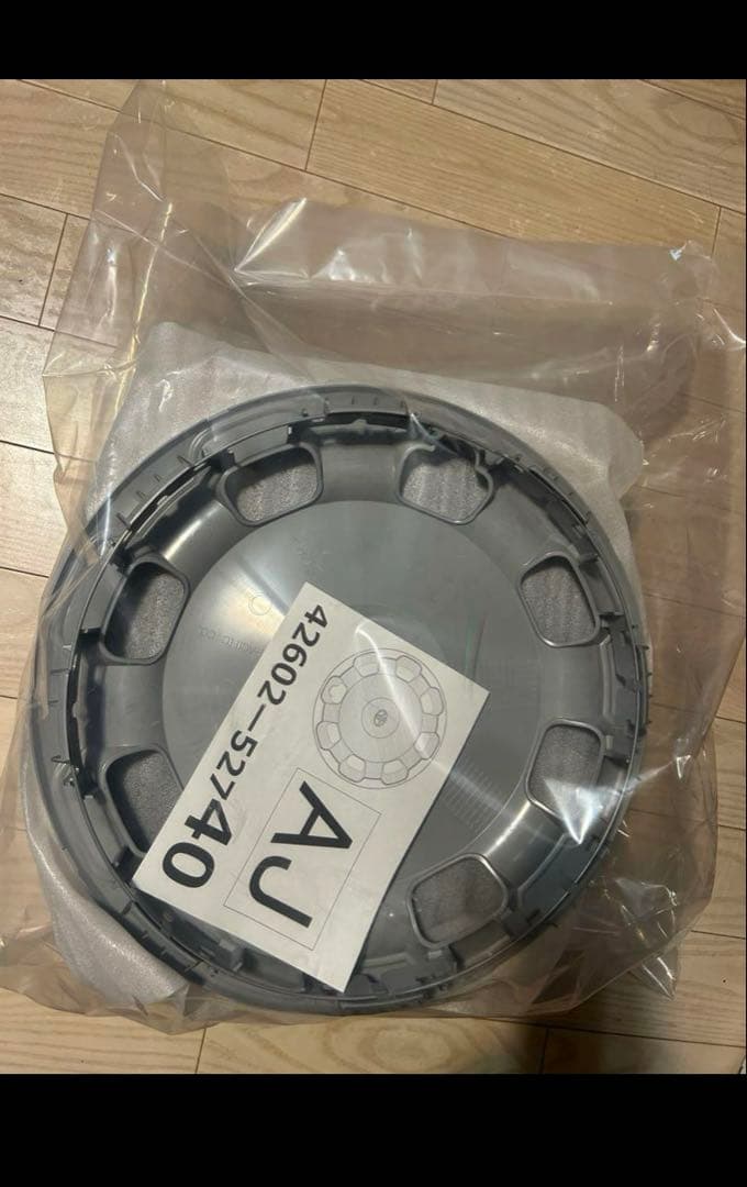 シエンタ　10系　純正ホイール➕ホイールキャップセット　4本セット　ナット付