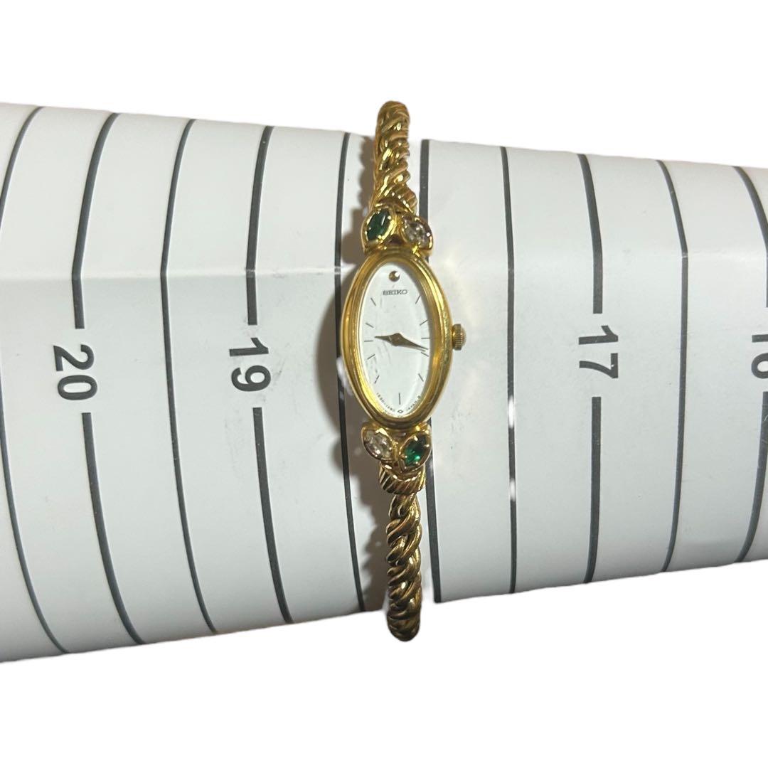 Seiko ゴールドツイストバンド腕時計【新品電池】4月17日交換済み