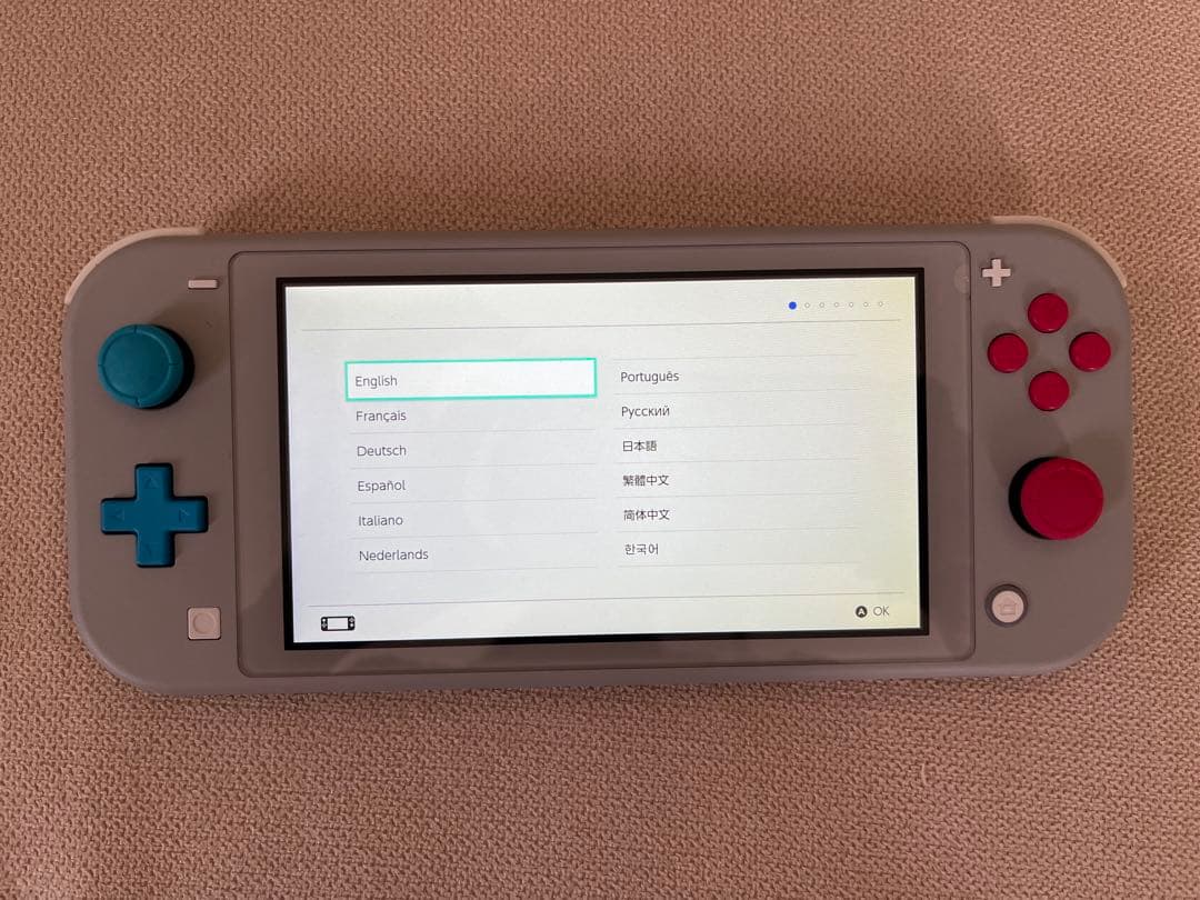 Switch Lite ザシアン・ザマゼンタ　ポケモンモデル