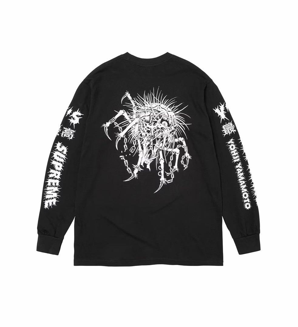 【新品】Y's Supreme LONG SLEEVE TEE ブラック L