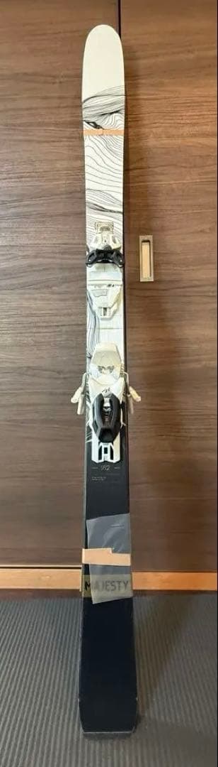 専用　極上品⭐︎MAJESTY スキー板 金具セット162㎝　フルチューン済　￼