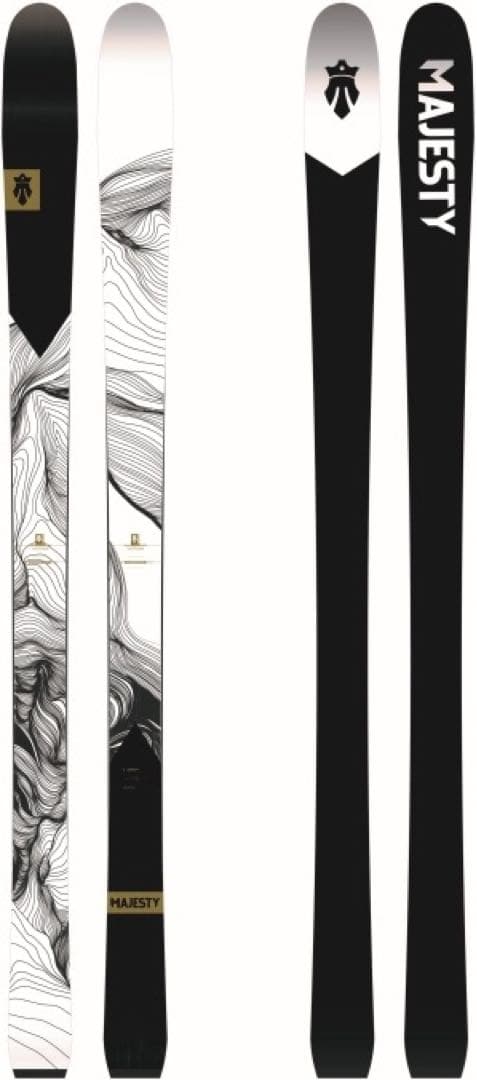 専用　極上品⭐︎MAJESTY スキー板 金具セット162㎝　フルチューン済　￼