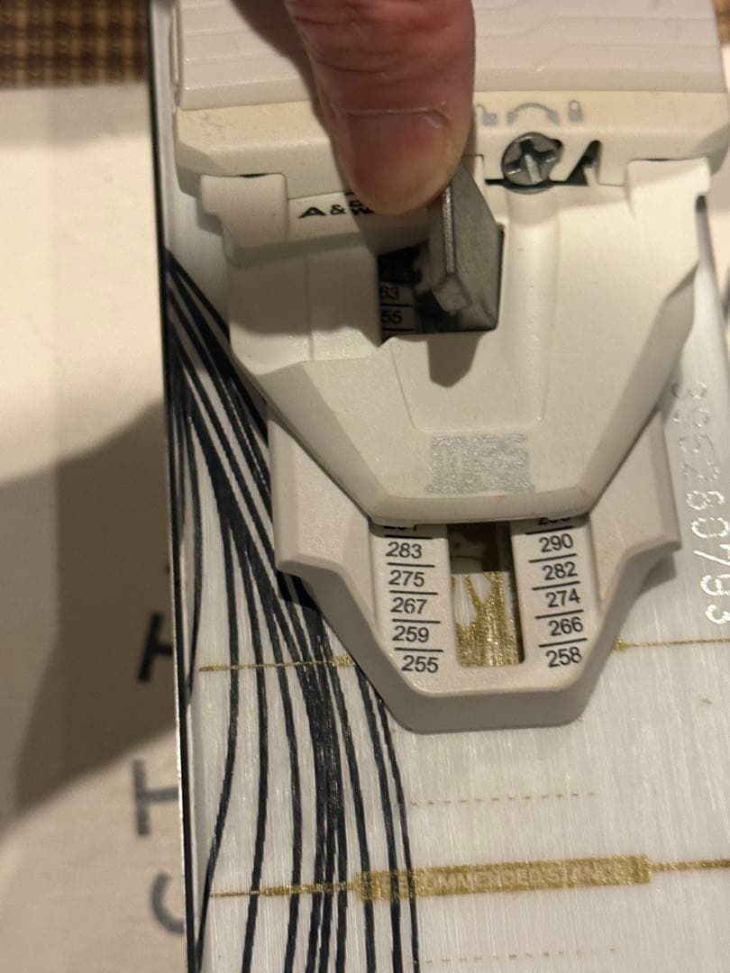 専用　極上品⭐︎MAJESTY スキー板 金具セット162㎝　フルチューン済　￼