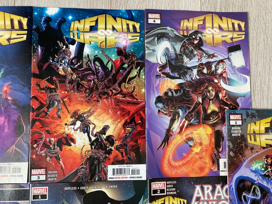 アメコミ スパイダーマン　エックスメン　マーベル　リーフ　 コンプリートセット