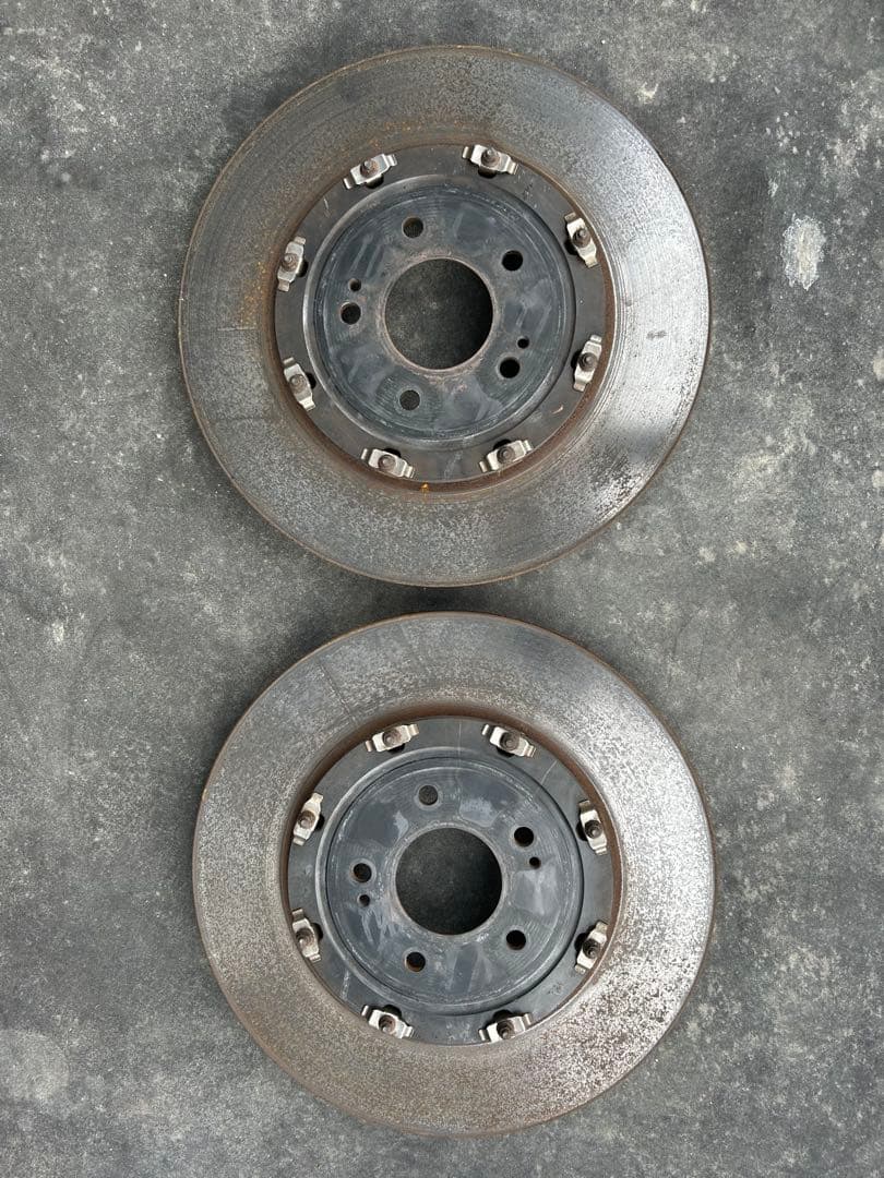 ランエボX CZ4A 2Pブレーキローター リアおまけ