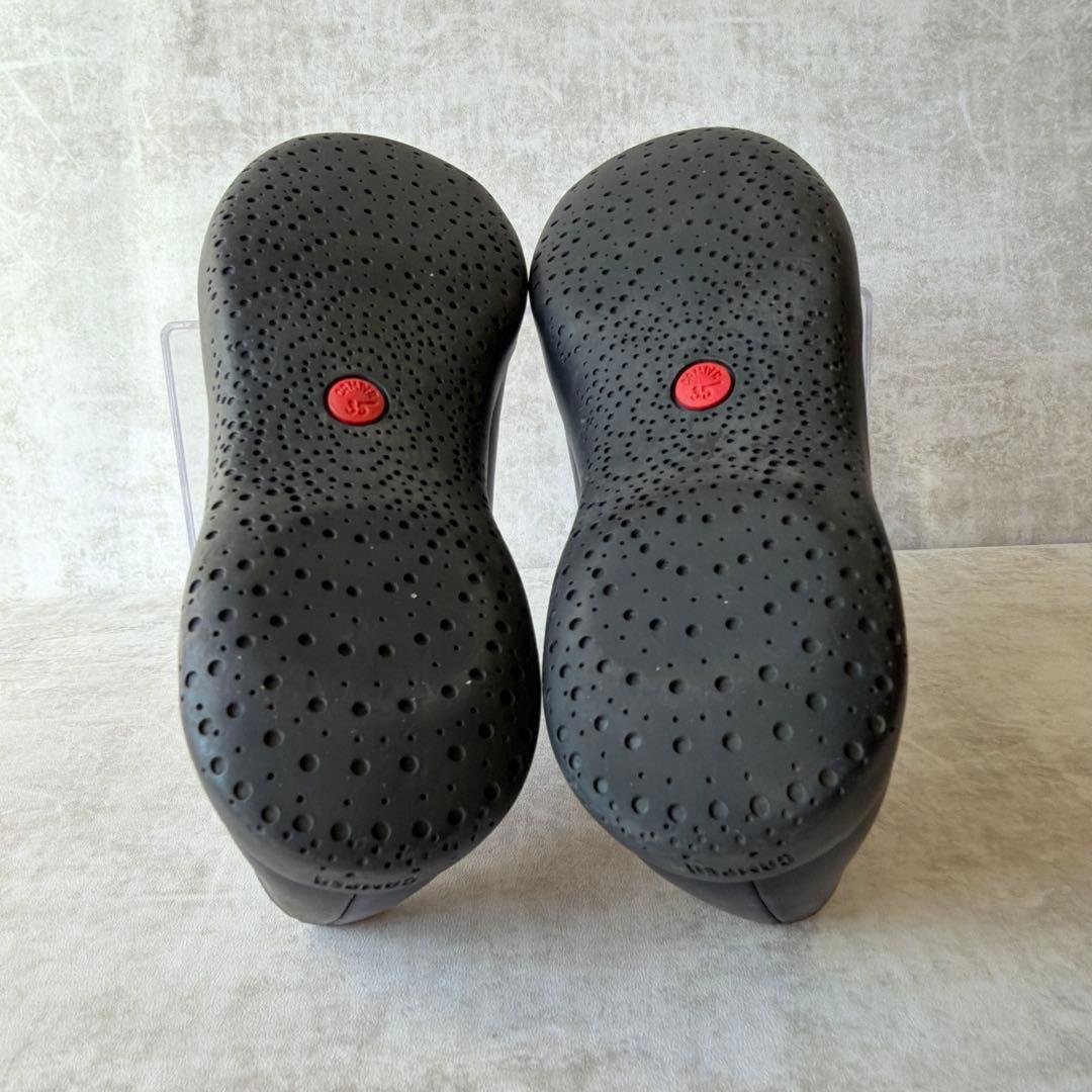 ⭐️美品⭐️CAMPER カンペール スパイラル コメット 35 Vカット フラット