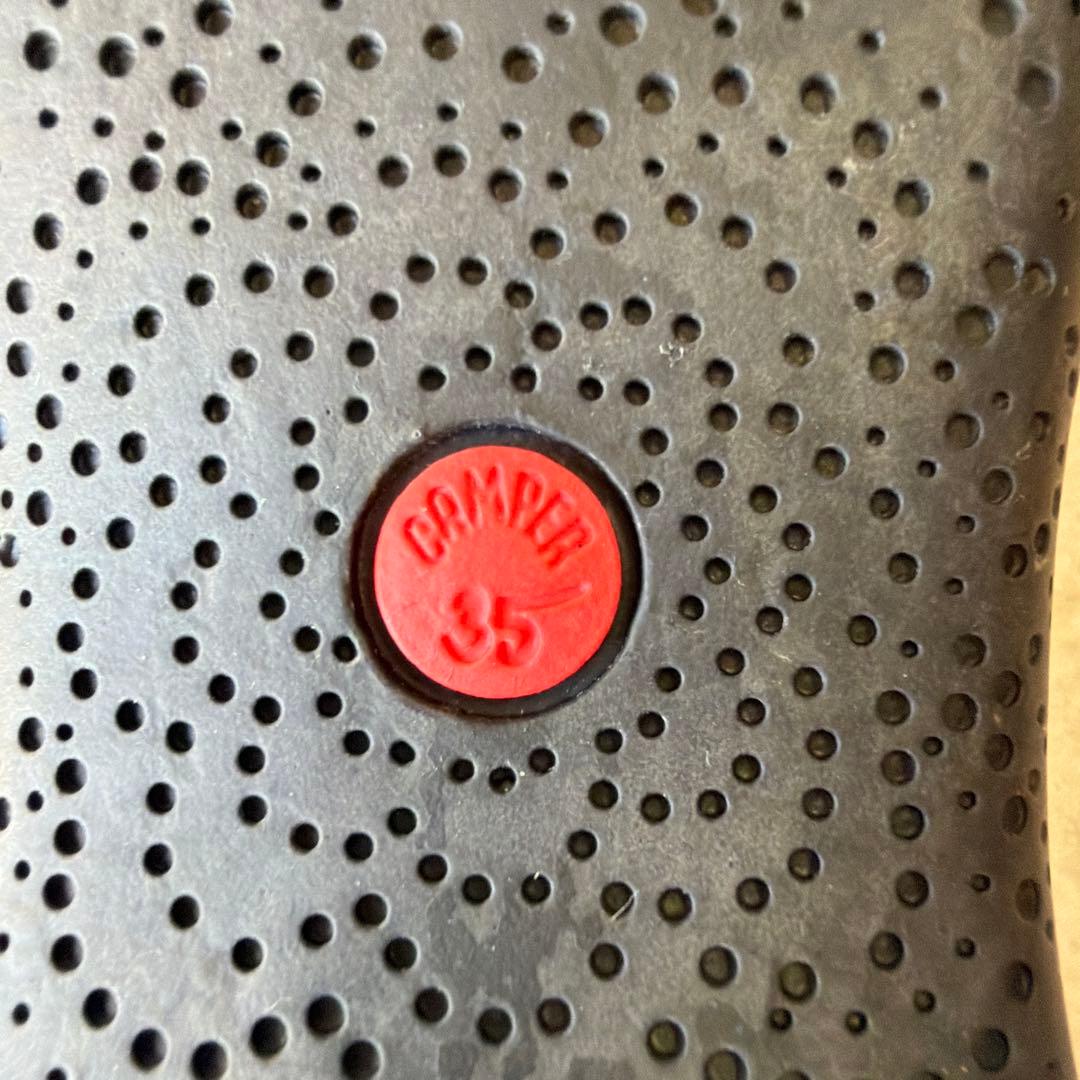 ⭐️美品⭐️CAMPER カンペール スパイラル コメット 35 Vカット フラット