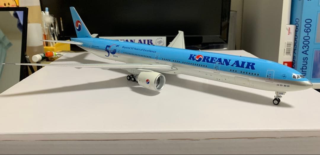 航空機・ヘリコプター B-Models 1/200 Korean Air B777-300ER