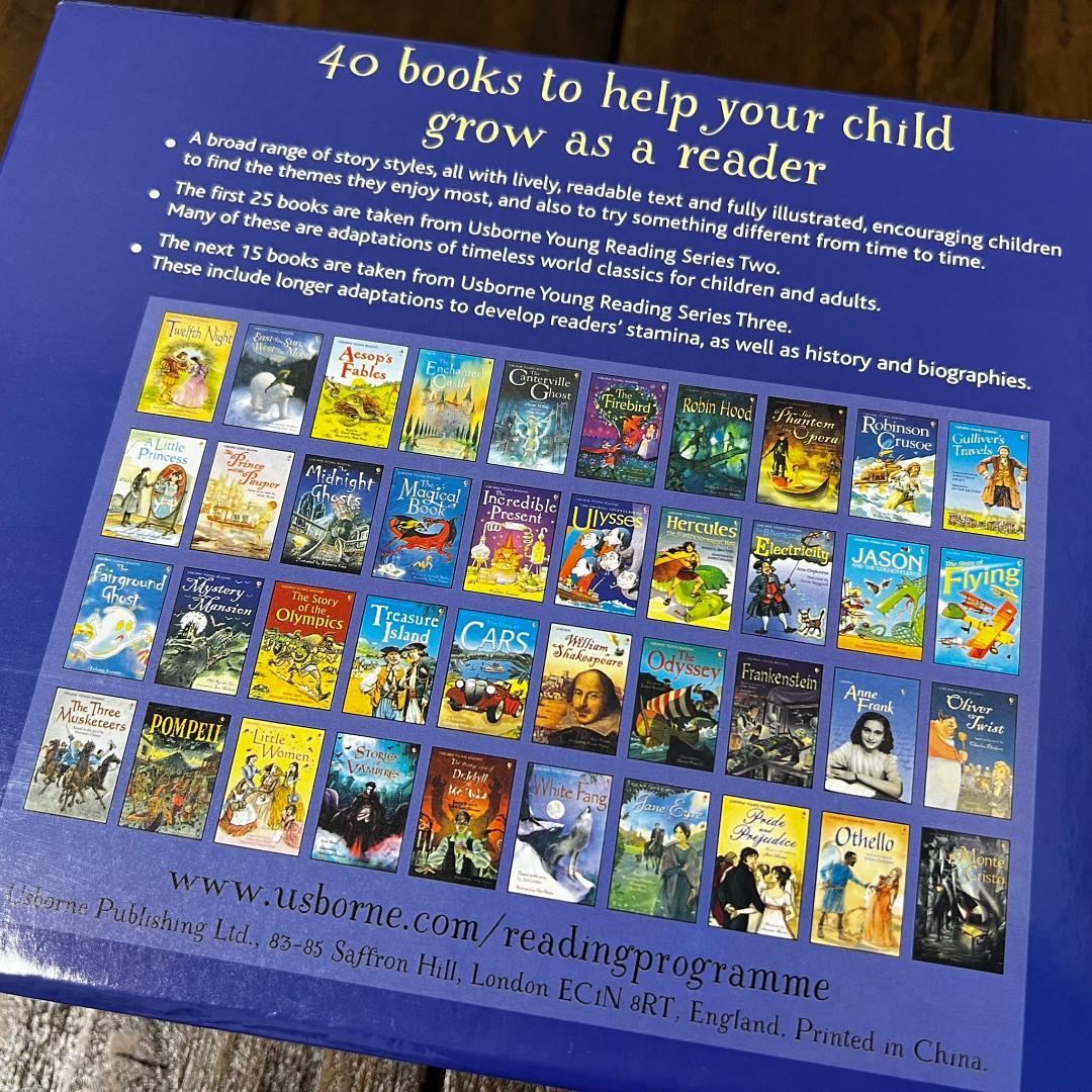 Usborne Reading Library絵本180冊 箱付 マイヤペン対応