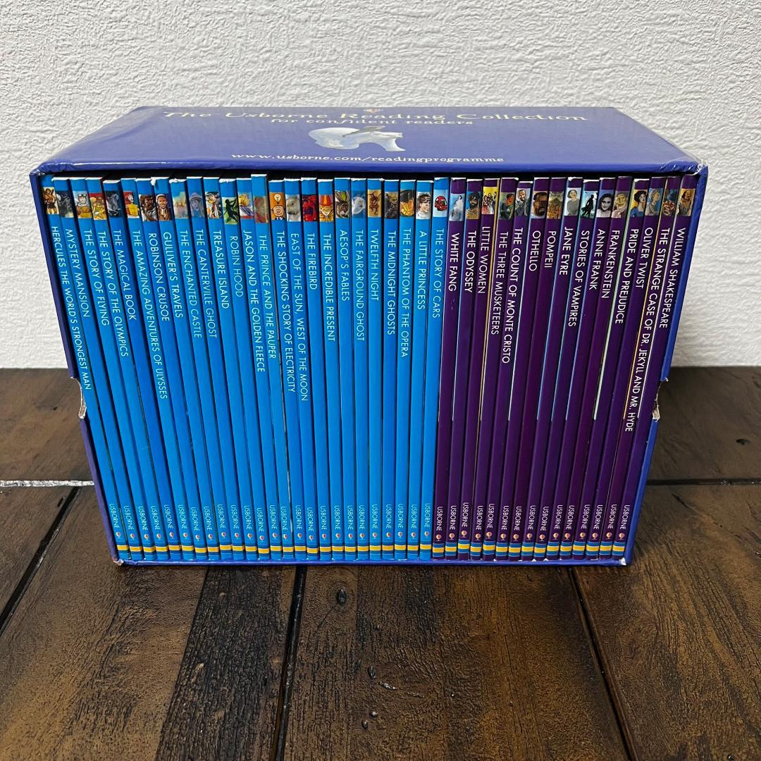 Usborne Reading Library絵本180冊 箱付 マイヤペン対応
