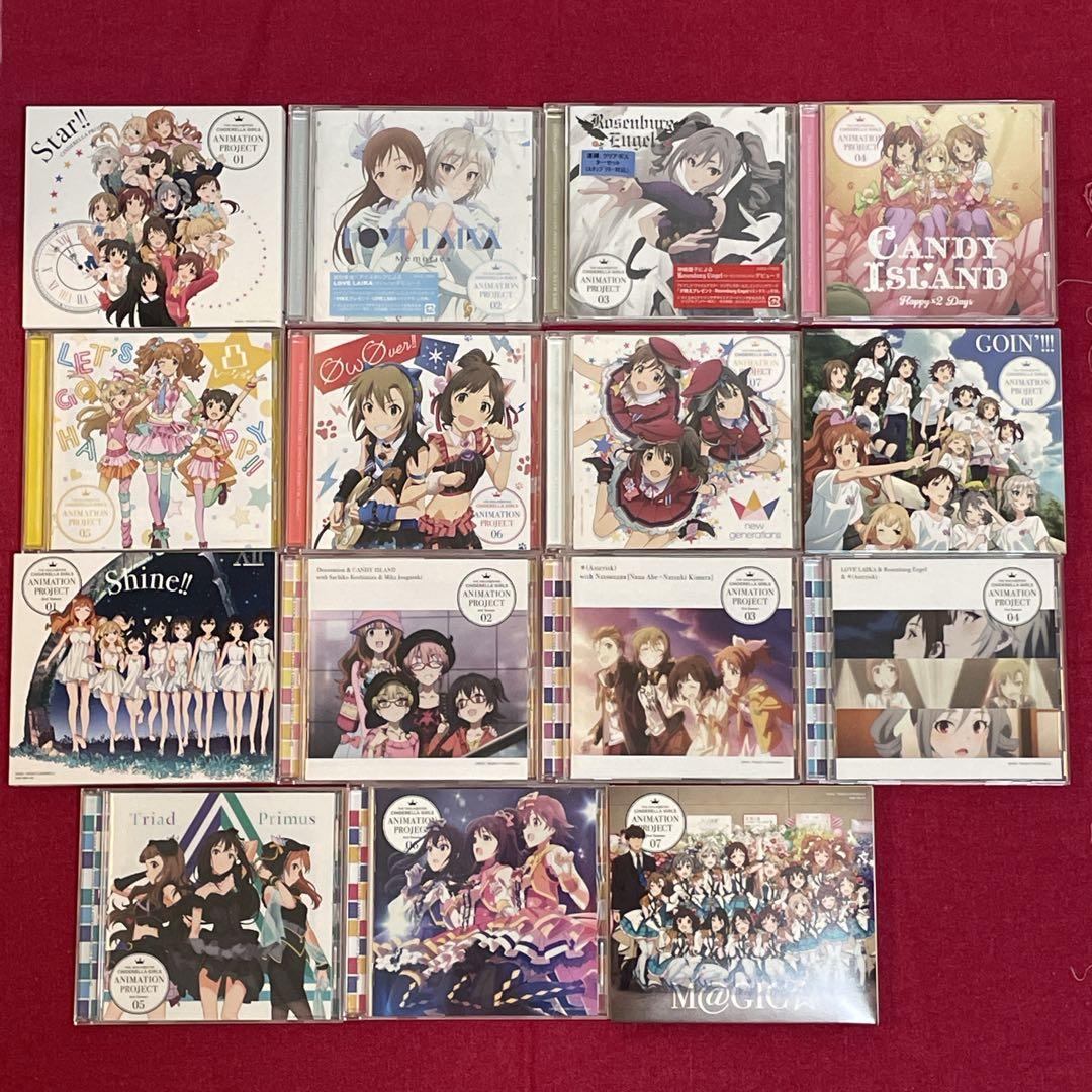 アイドルマスターシンデレラガールズ CD15枚　アニメ