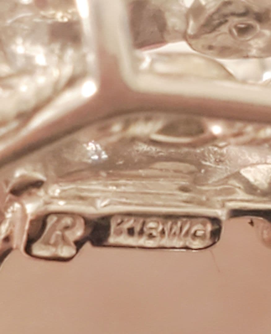 K18WG カメオ ネックレス Italy