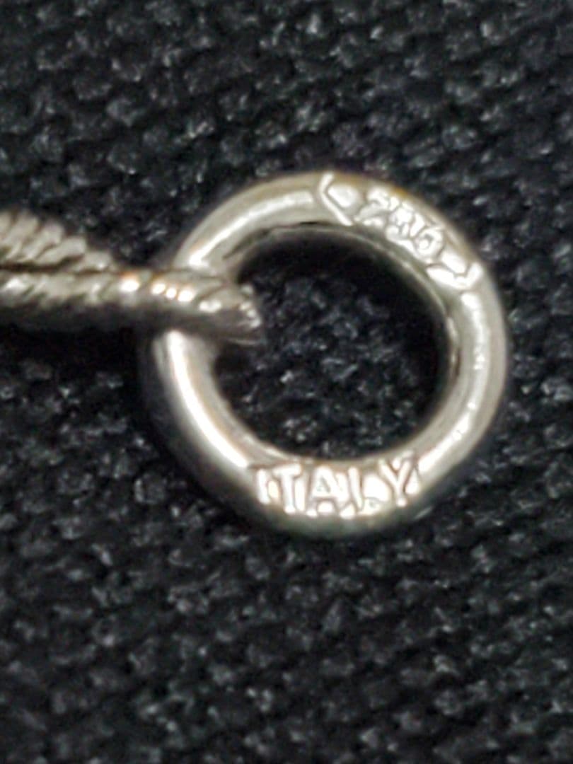 K18WG カメオ ネックレス Italy