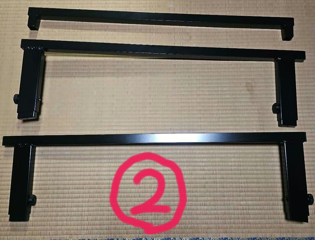 ②　三菱デリカD5用ベッドキット　➀②セット販売のみ　輝オート製中古