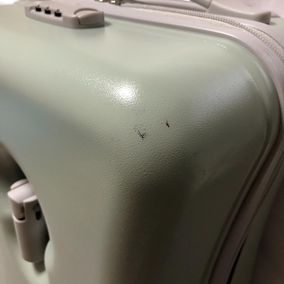 【中古】子供が乗れるキャリーケース キッズトラベル Mサイズ グリーンZ2