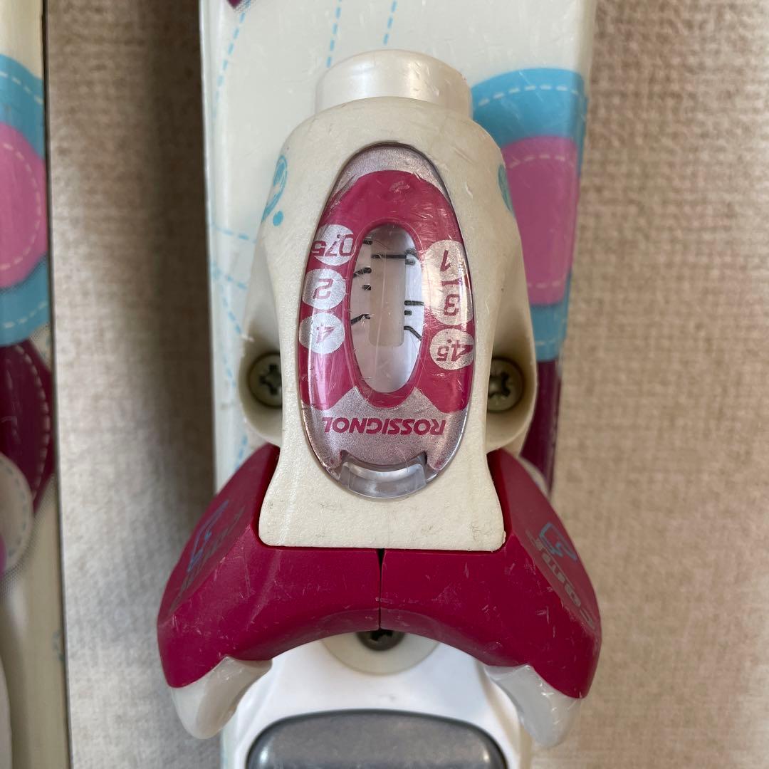 ロシニョール スキー板　HEAD ブーツ　ビンディング　子供　女の子