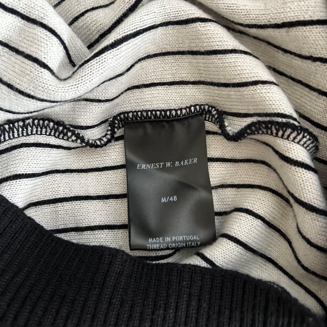 トップス ERNEST W. BAKER PIN STRIPE POLO