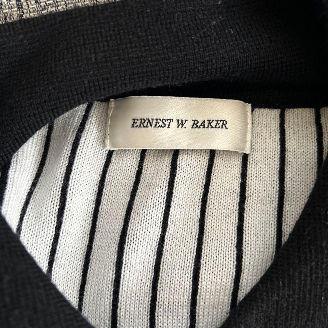 トップス ERNEST W. BAKER PIN STRIPE POLO