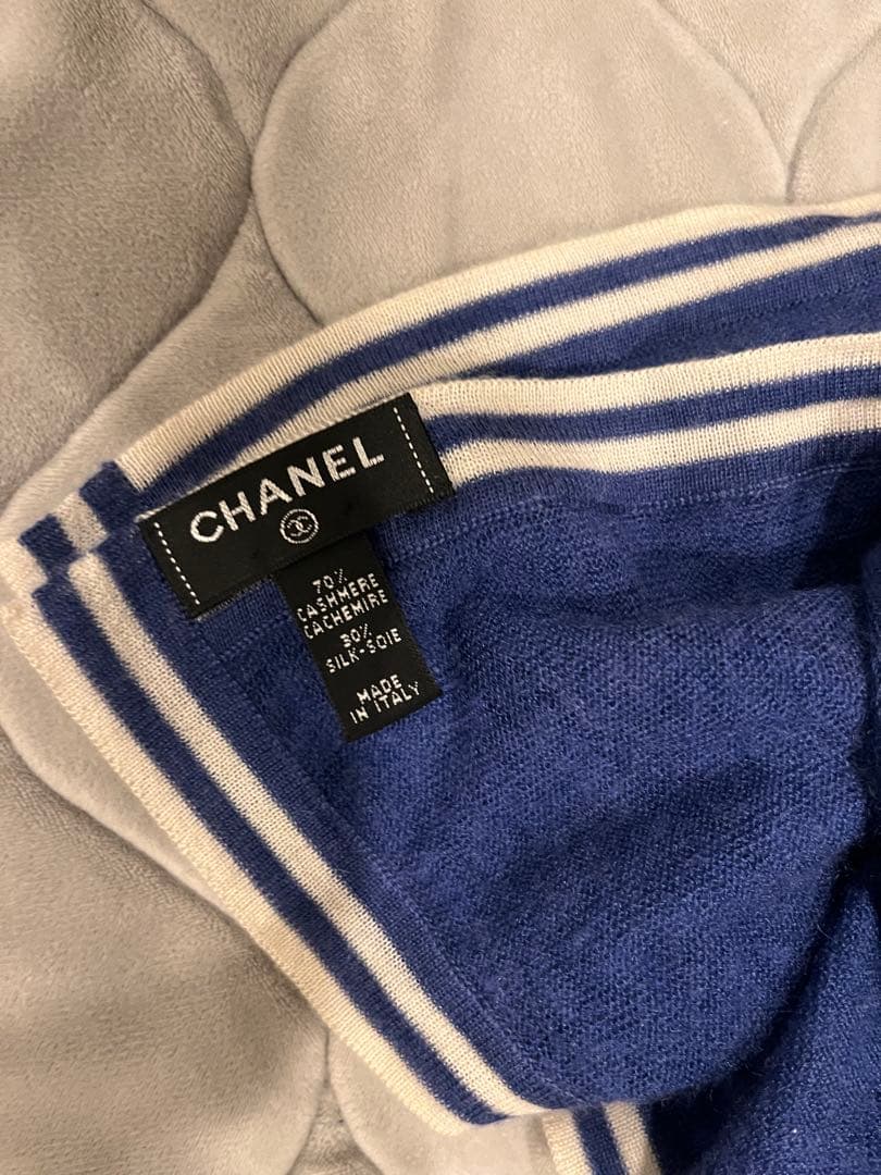 CHANEL ストライプ ストール