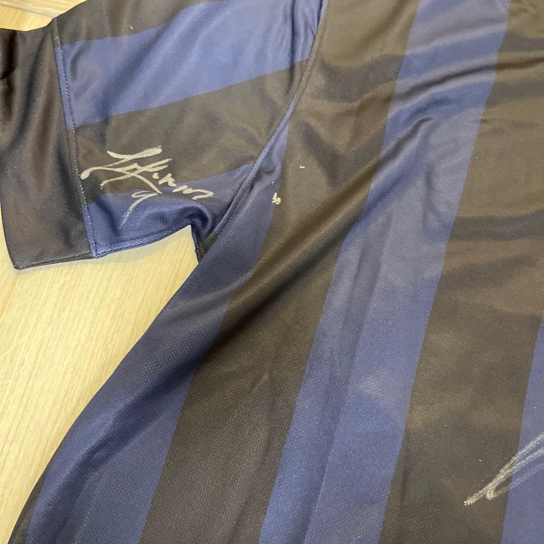 インテルミラノ、選手サイン入りユニフォーム、9月末迄く掲載。