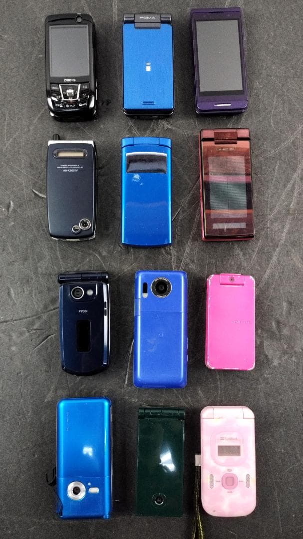 ジャンク品 ガラケー 68台 約7kg セット まとめ