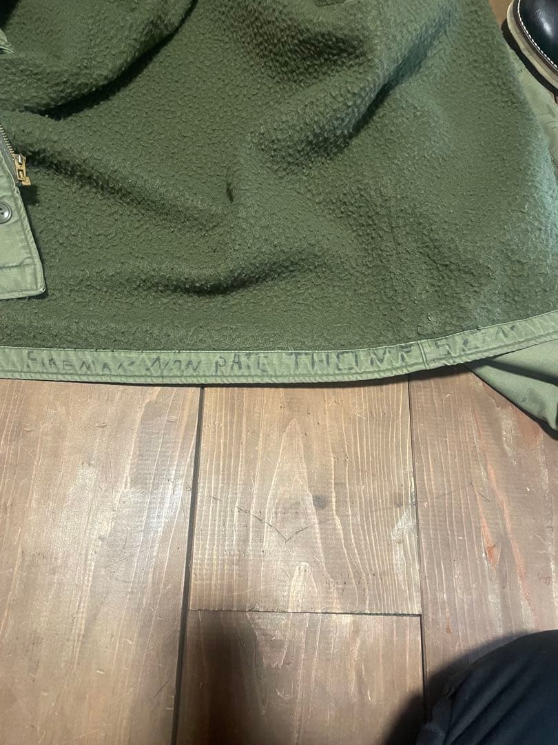 米国軍正規品　A-2デッキジャケット ビンテージ　美品