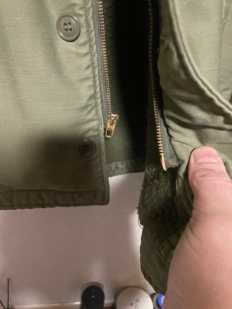 米国軍正規品　A-2デッキジャケット ビンテージ　美品