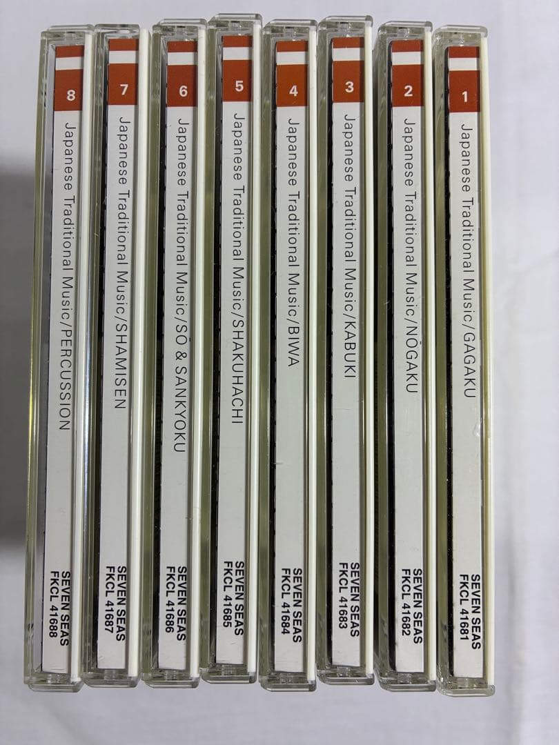 Japanese Traditional Music 日本の伝統音楽 CD 8枚