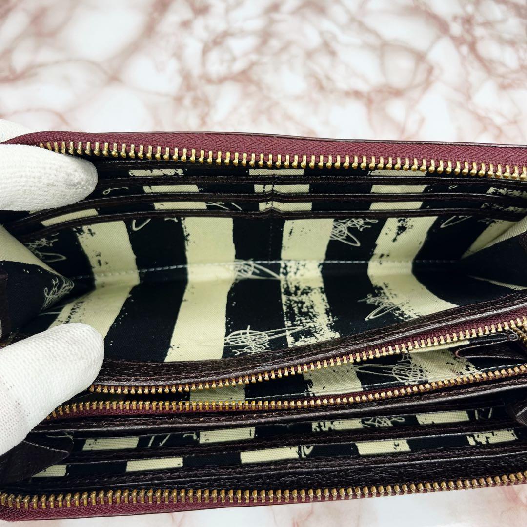 【極美品】Vivienne Westwood 長財布　ラウンドファスナー40