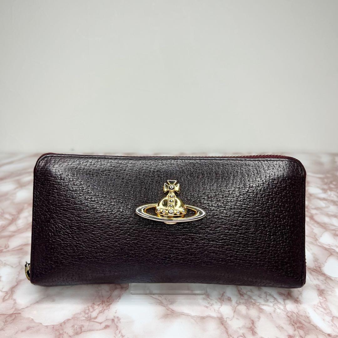 【極美品】Vivienne Westwood 長財布　ラウンドファスナー40