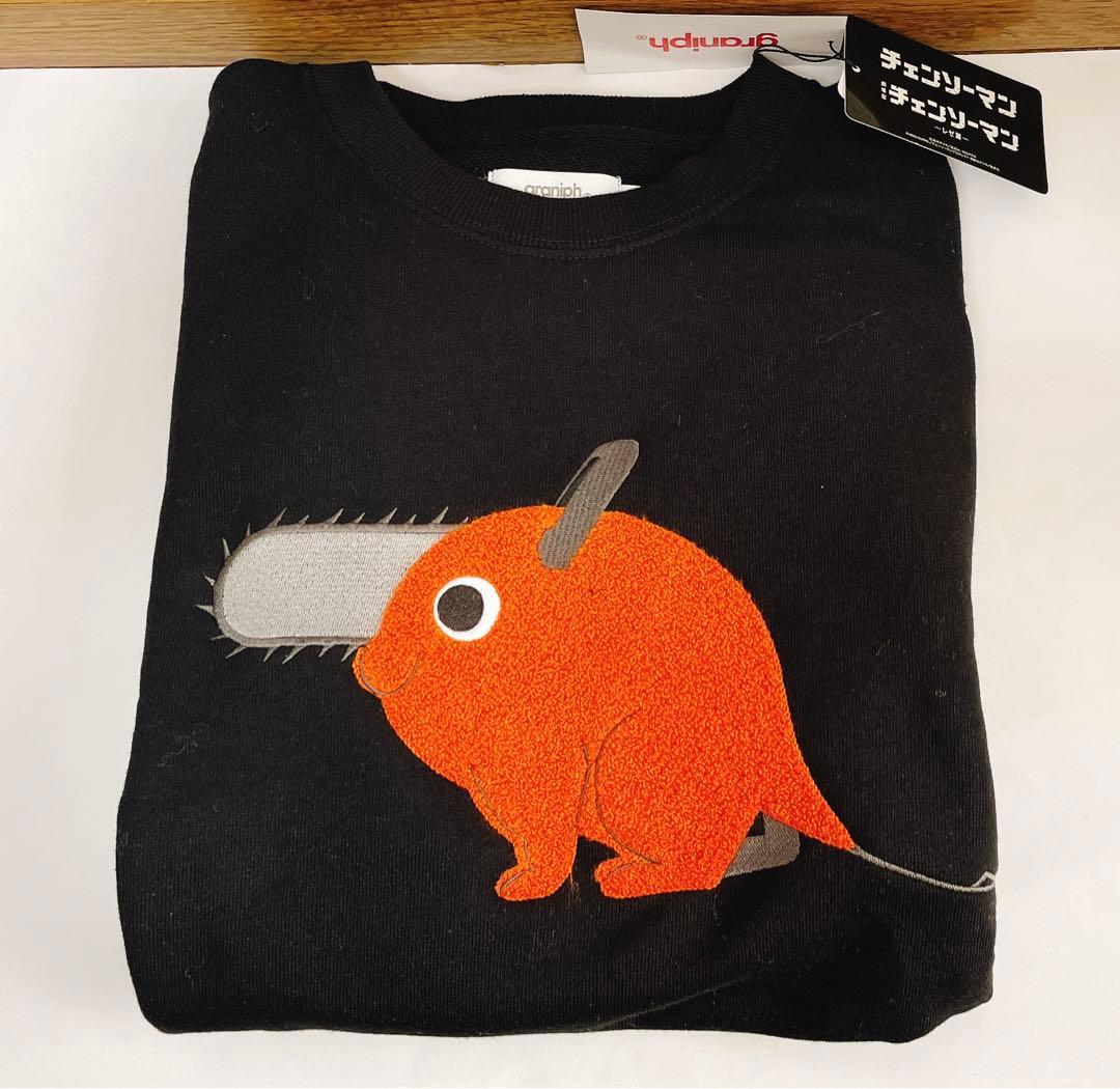 グラニフ チェンソーマン　コラボ　ポチタ　スウェット　Sサイズ