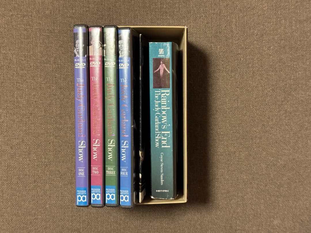 ジュディガーランドショウコレクションセットDVD4/本ジュディ・ガーランドショー