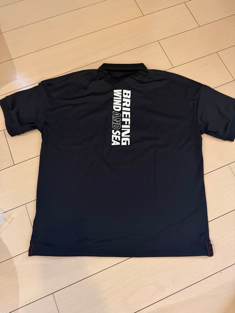 BRIEFING WIND AND SEA ポロシャツ ブラックサイズM新品