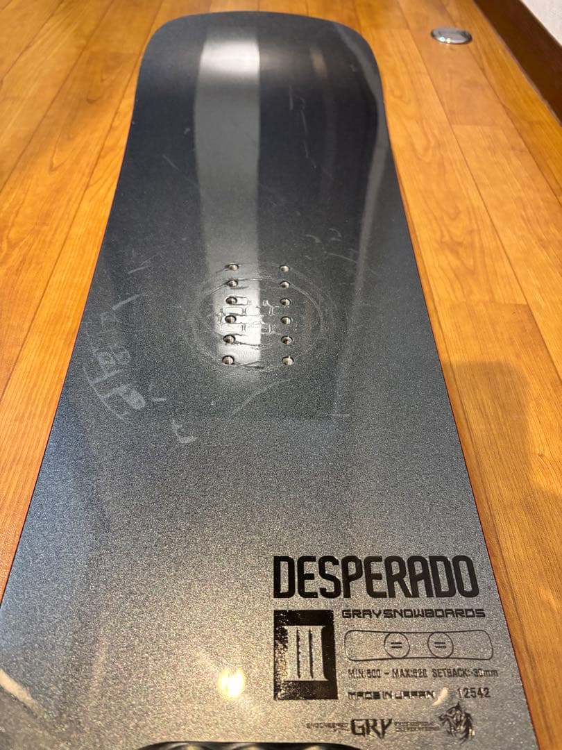 GRAY BOARDS DESPERADO Ⅲ スノーボード157