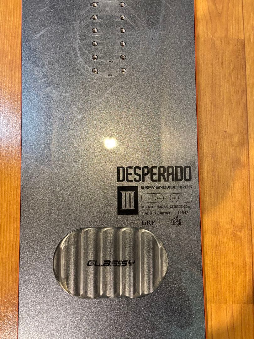 GRAY BOARDS DESPERADO Ⅲ スノーボード157
