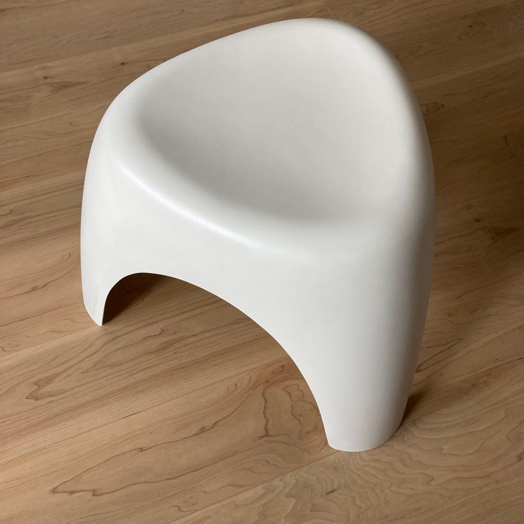 美品 Vitra ヴィトラ 柳宗理 エレファントスツール　ホワイト