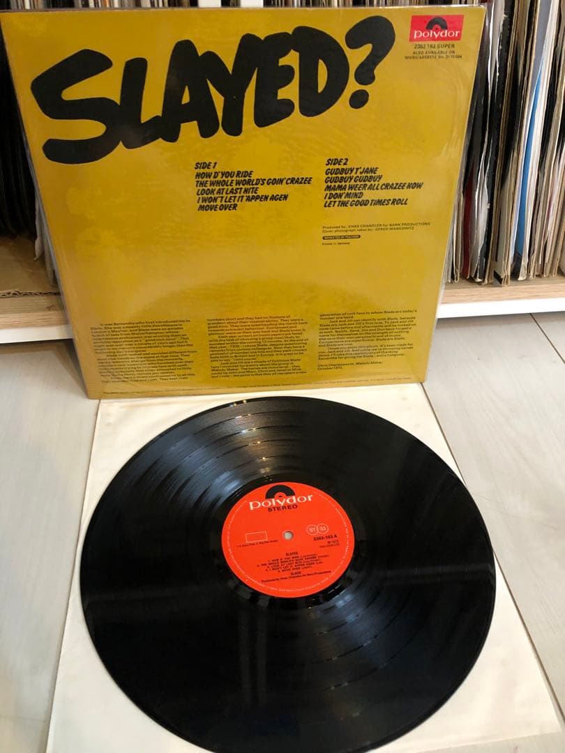 SLADE SLAYED? 1972 uk germany オリジナル