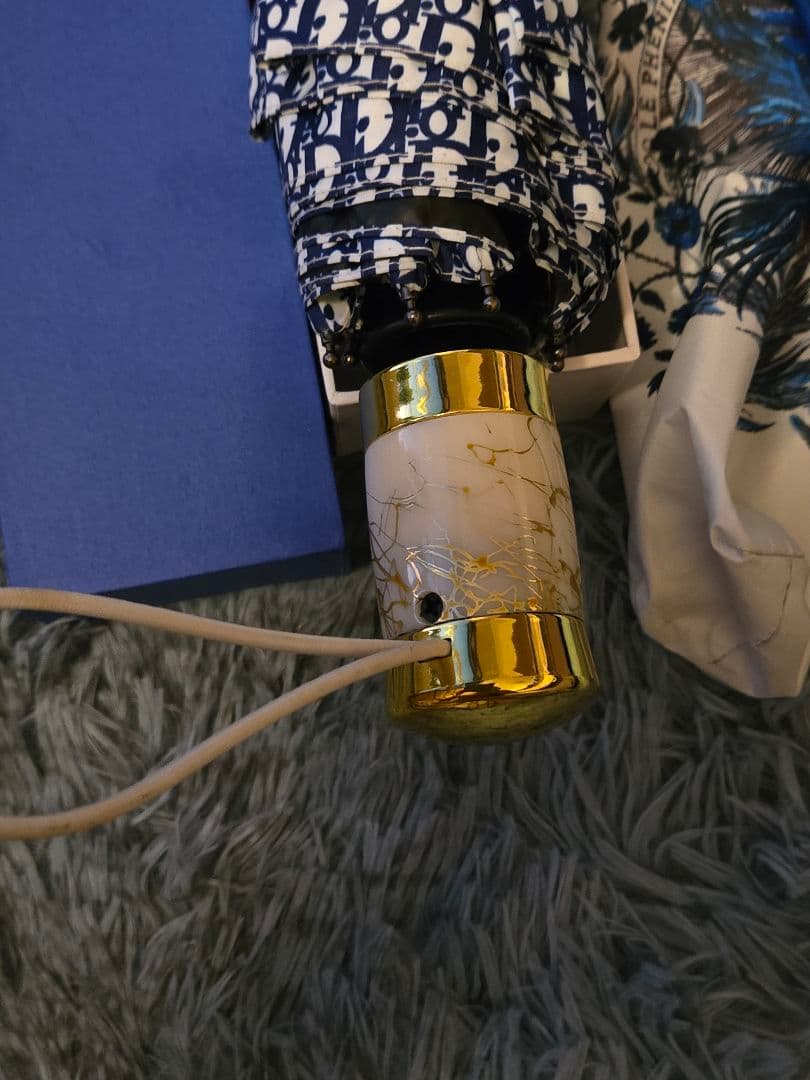 Christian Dior ワンタッチ自動開閉 折りたたみ傘