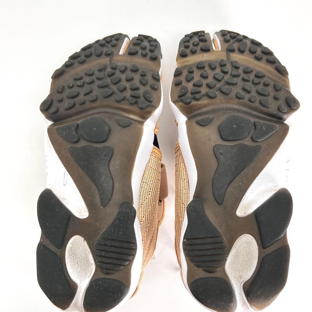 【美品】ナイキ エアリフト 足袋 スニーカー サンダル ゴールド 金 タビ 24