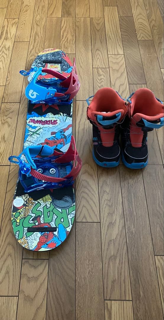 まっさんバートンスノーボード3点セット