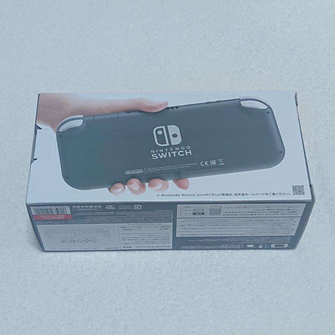 未使用 Switch Lite 本体 グレー